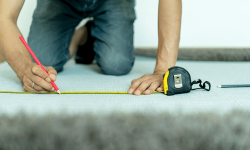 measuring carpet for stairs