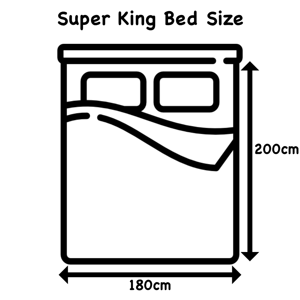 super king size bed size uk
