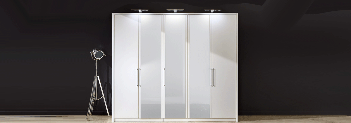 Wardrobes by doors