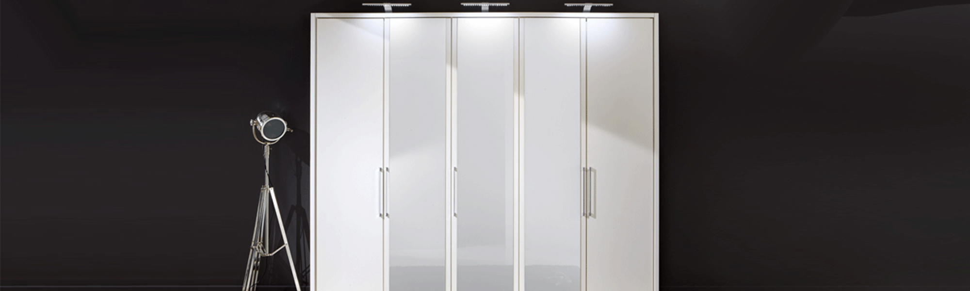 Wardrobes by doors