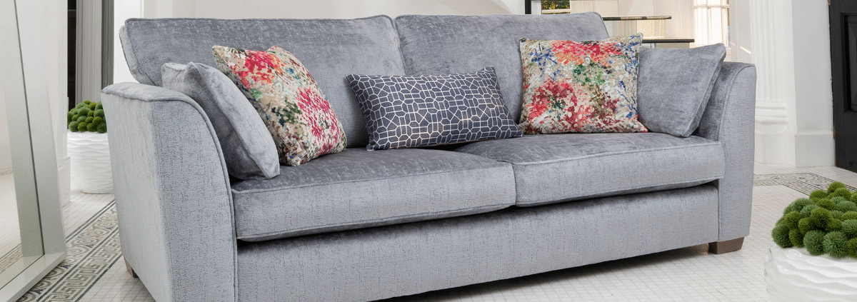 Fabric 4 Seater Sofas