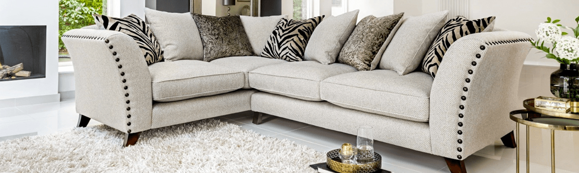 Fabric Corner Sofas