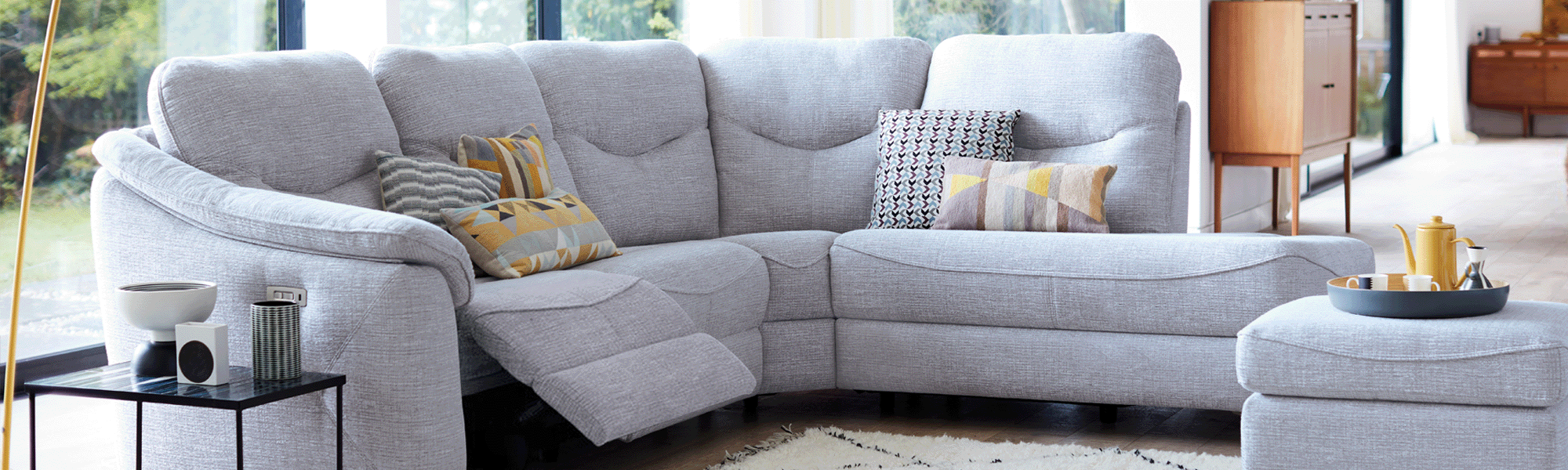 Fabric Corner Sofas