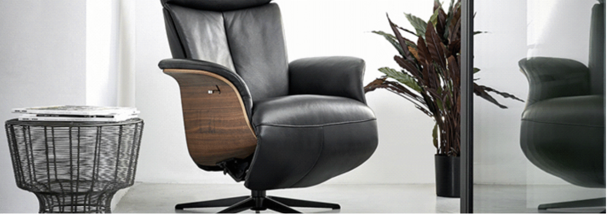 Hjort Knudesen 5039 Swivel Recliner Chair