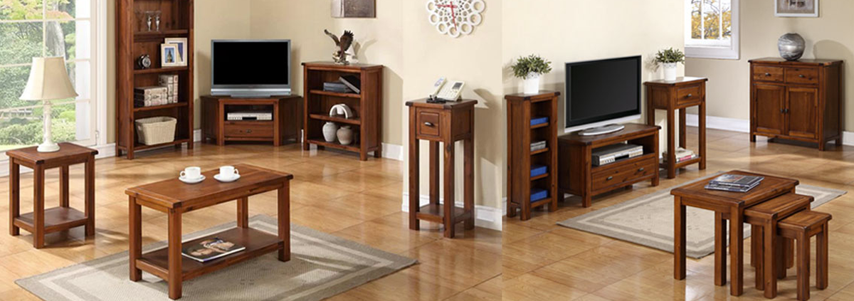 The Exeter Acacia Range Of Dining And Living Room Furniture