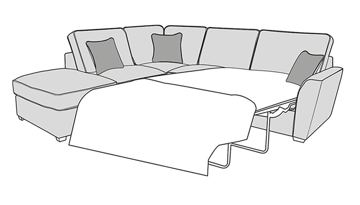 Chaise Corner Sofabed