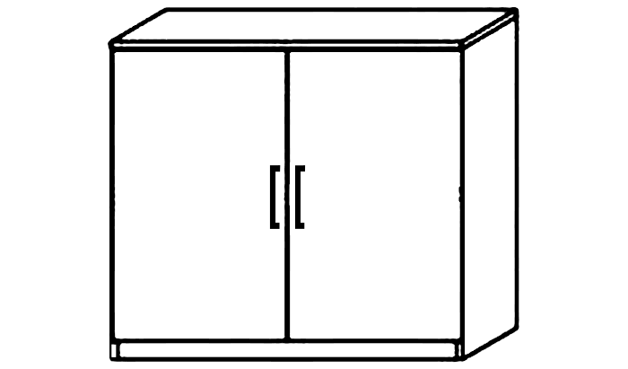 2 Door Chest