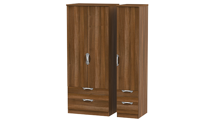 Triple Package 2 Drawer & Drawer Robe 
