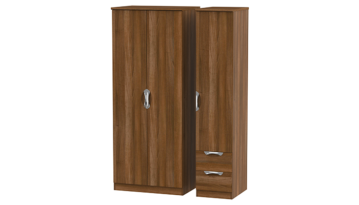 Triple Package Plain & Drawer Robe 