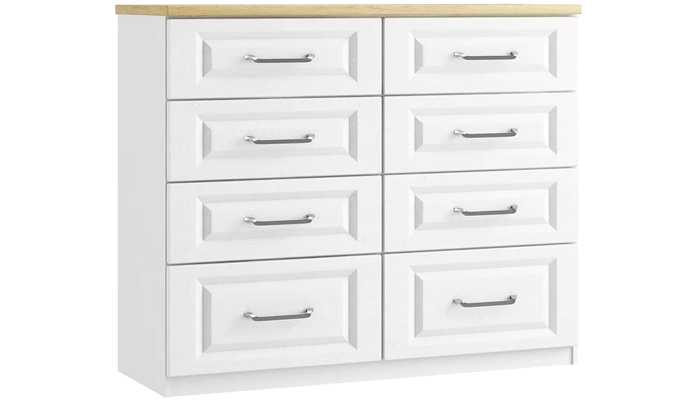 8 Drawer Twin Chest 