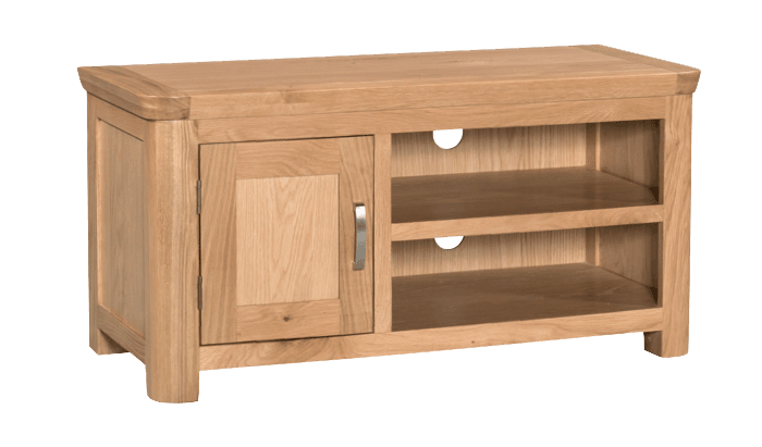Bespoke oak on sale tv unit