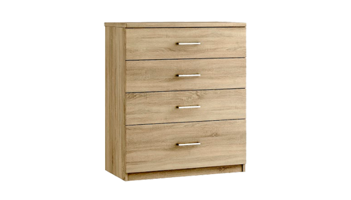 4 Drawer Chest (With 1 Deep Drawer)