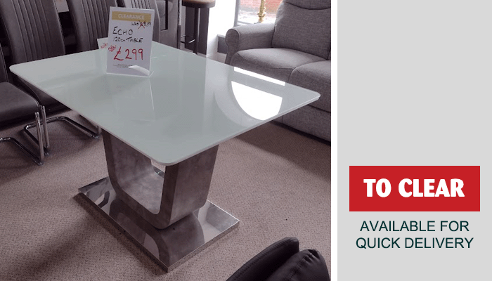 120cm White Gloss Dining Table