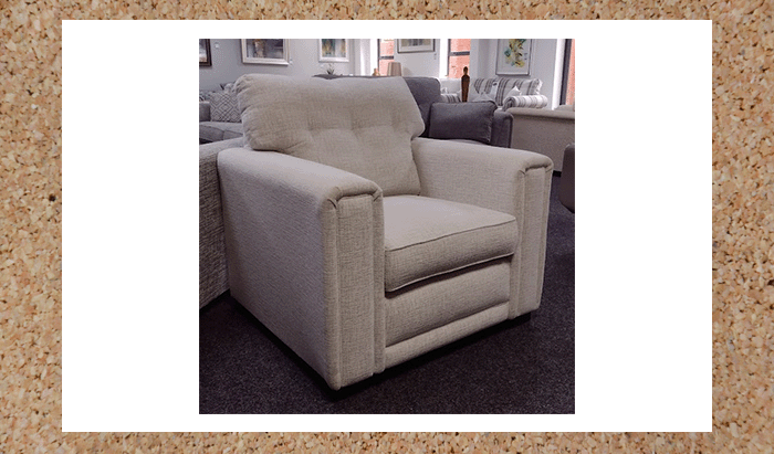 4 Seater Sofa with Armchair