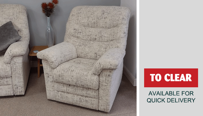 3 Seater Sofa and Power Recliner Chair