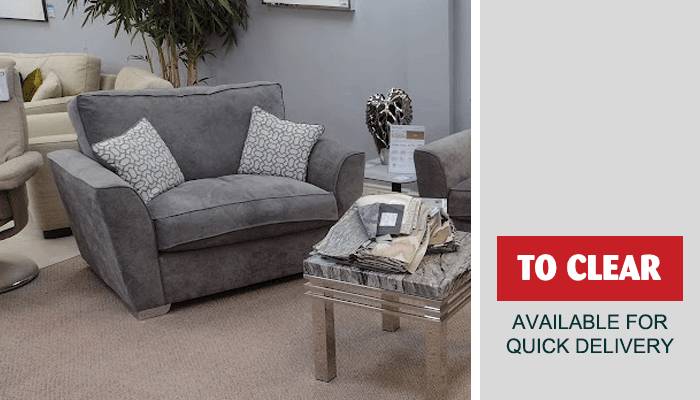 Chaise Corner Sofa and Snuggler Chair