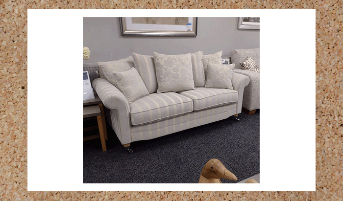 3 Seater Sofa With Accent Chair