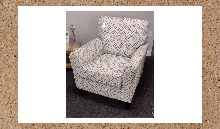 Grand Sofa with armchair and accent chair