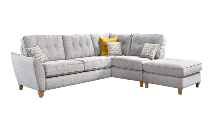 Large Chaise With Pouffe