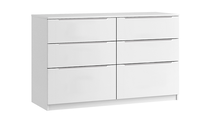6 Drawer Twin Chest