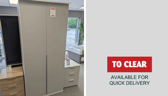 2 Door Wardrobe