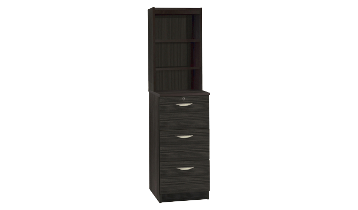Espresso office storage shop cabinets