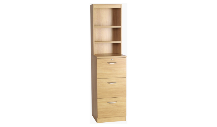 R White Home Office Classic Oak