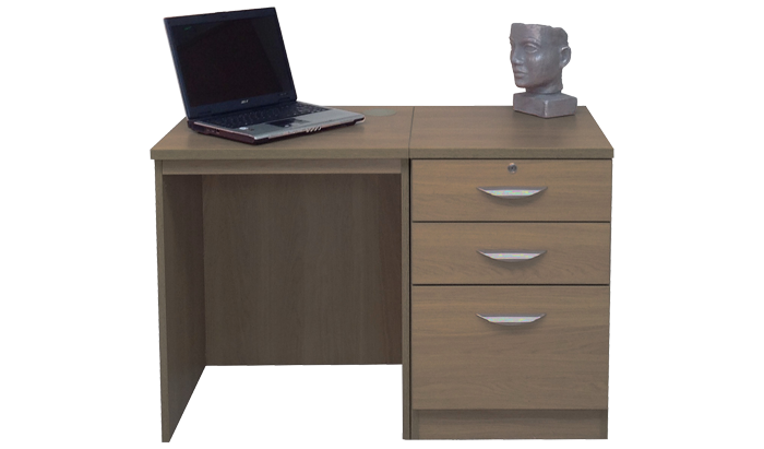 R White Home Office English Oak