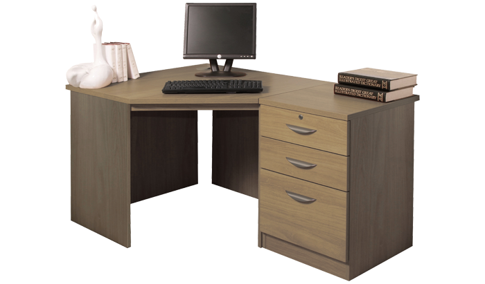 R White Home Office English Oak