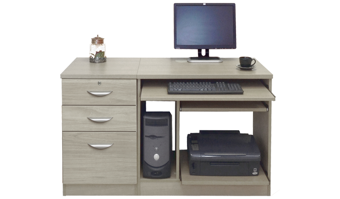 Home Office Grey Nebraska (R White)