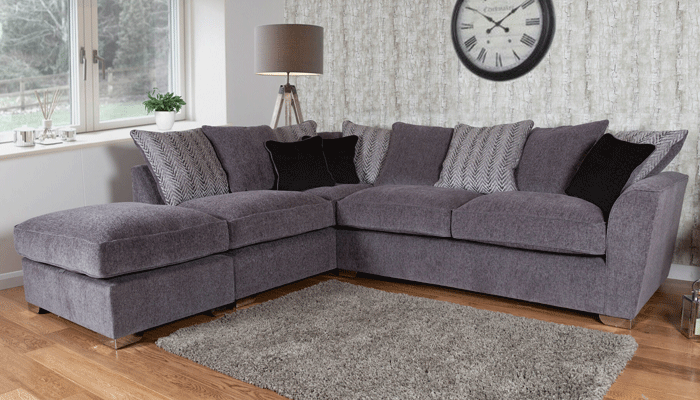 Kelly grey sectional deals