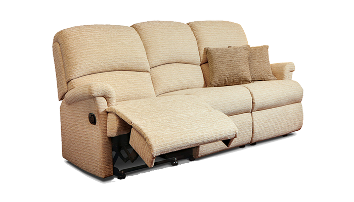 Small Power Reclining 3-seater