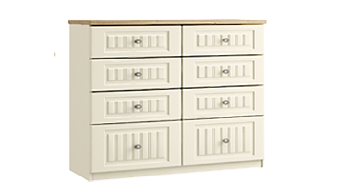 8 Drawer Twin Chest