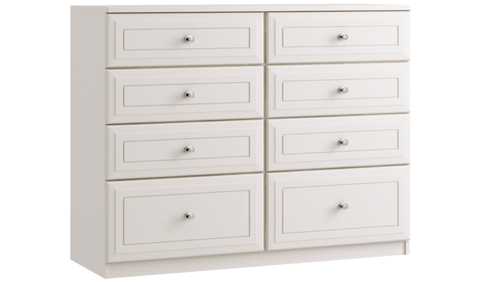 8 Drawer Twin Chest