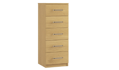 5 Drawer Narrow Chest