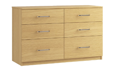 6 Drawer Twin Chest
