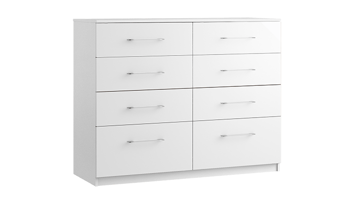 8 Drawer Twin Chest