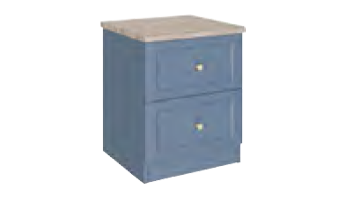 2 Drawer Bedside Cabinet