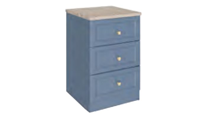 3 Drawer Bedside Cabinet